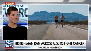 Modern-day 'Forrest-Gump' runs across America to fight cancer - Fox News