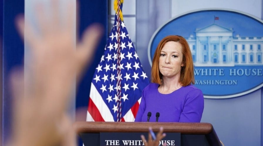Psaki accused of violating the Hatch Act at White House podium
