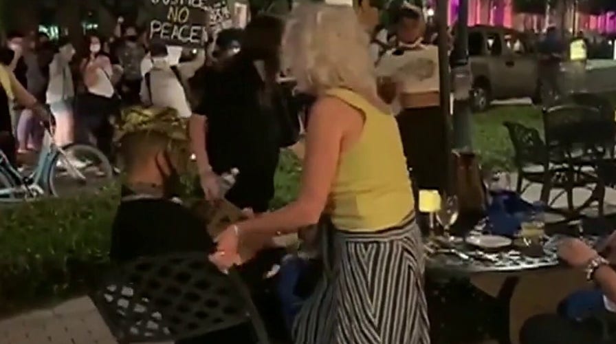 Protesters threaten to ‘knock out’ diners in Florida amid unrest