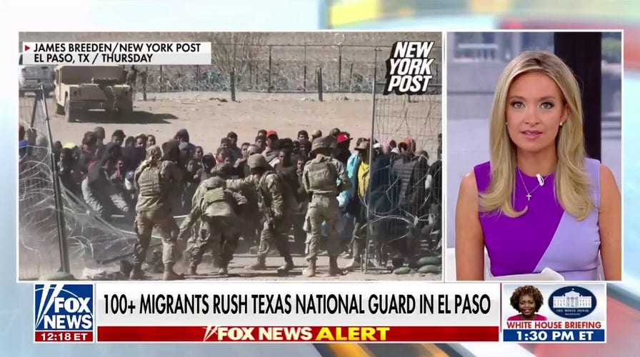 Biden admin blames Republicans for Texas migrant stampede video