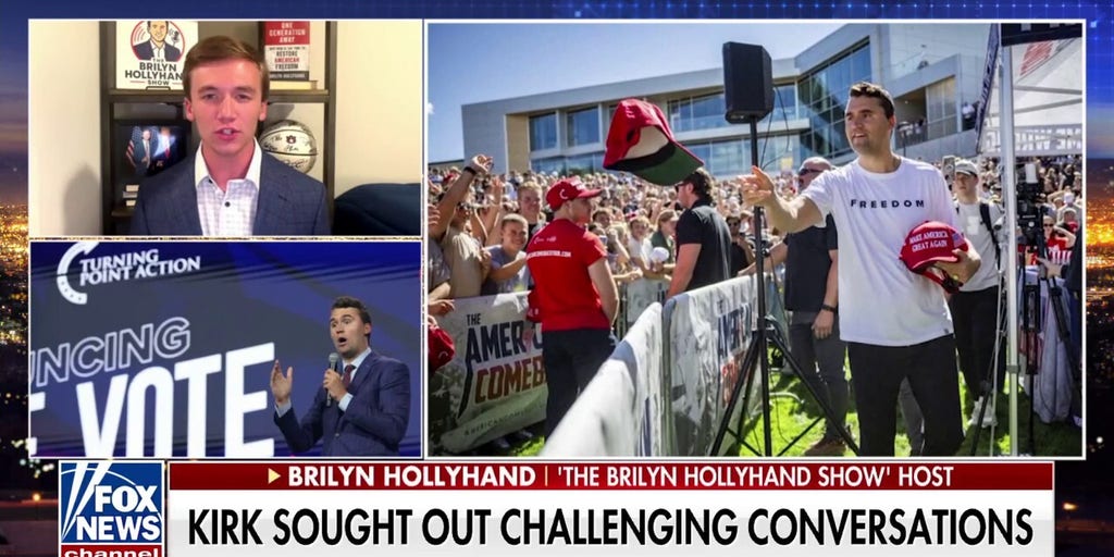 Charlie Kirk was a 'walking, talking beacon of hope,' says Brilyn Hollyhand