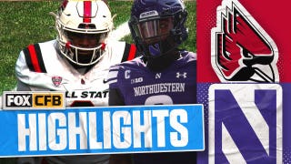 Ball State Cardinals vs Northwestern Wildcats Highlights 🏈 FOX College Football