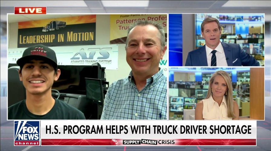 High school program helping with truck driver shortage