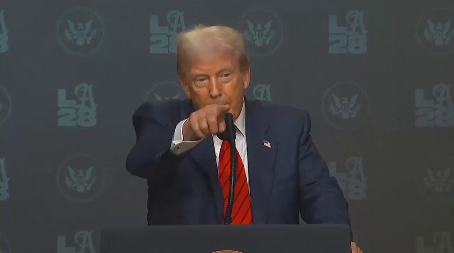 Trump says there will be 'some form of testing' for women's sports at 2028 LA Olympics