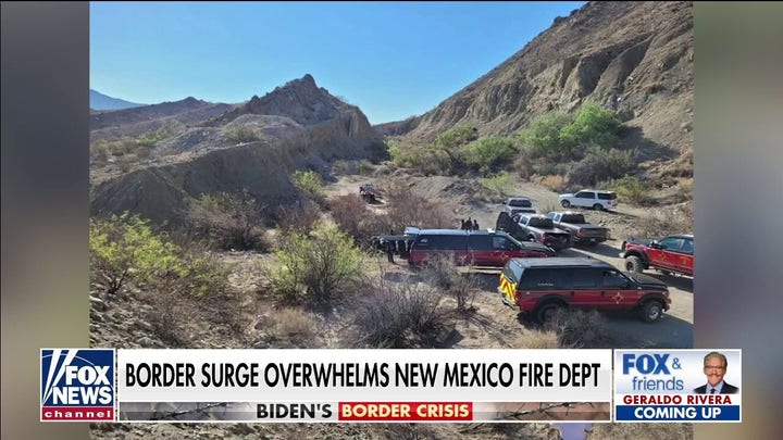 Small-town New Mexico fire department overwhelmed by border surge 