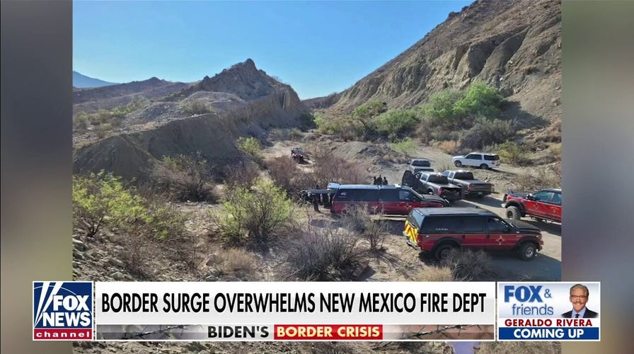 Small-town New Mexico fire department overwhelmed by border surge