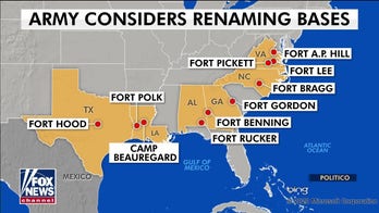 Trump says his administration 'will not even consider' renaming military bases named for Confederates