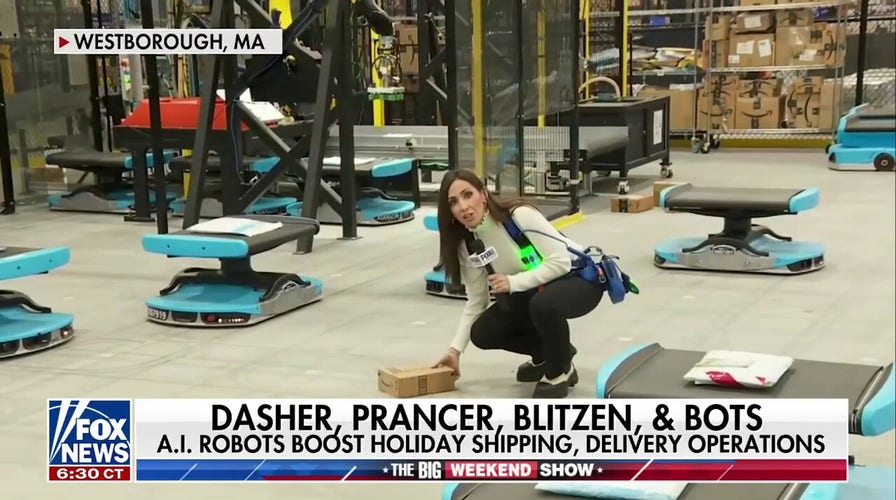  Are Amazon robots the new holiday elves?