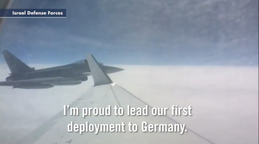 Israeli jets fly into German airspace for first time in history