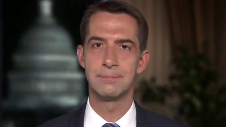 Sen. Tom Cotton calls the 1619 Project a radical work of historical revisionism that aims to indoctrinate kids