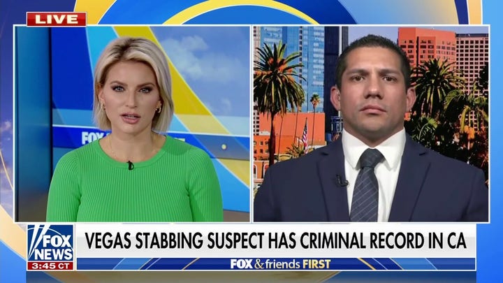 Suspect in Vegas stabbing attack has criminal record in California 