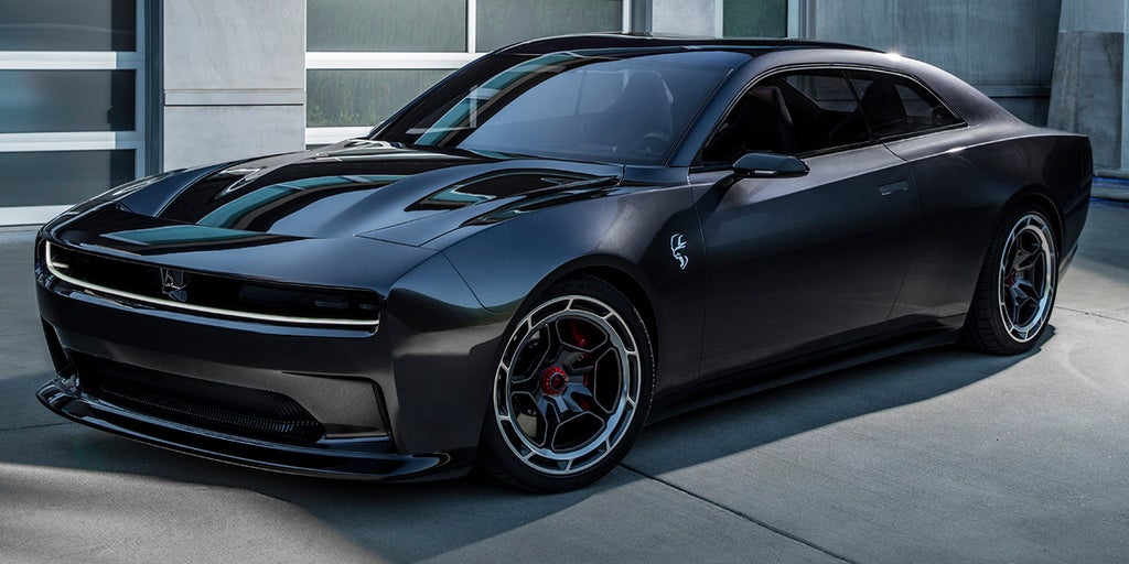 Dodge reveals first electric muscle car Fox News Video