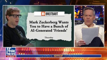 ‘Gutfeld!’ weighs in on Zuckerberg’s support for AI friends: ‘Doesn't this sound fishy?’