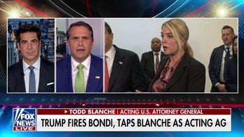 Interim Attorney General Todd Blanche rejects speculation surrounding Pam Bondi's firing: 'Simply not true'