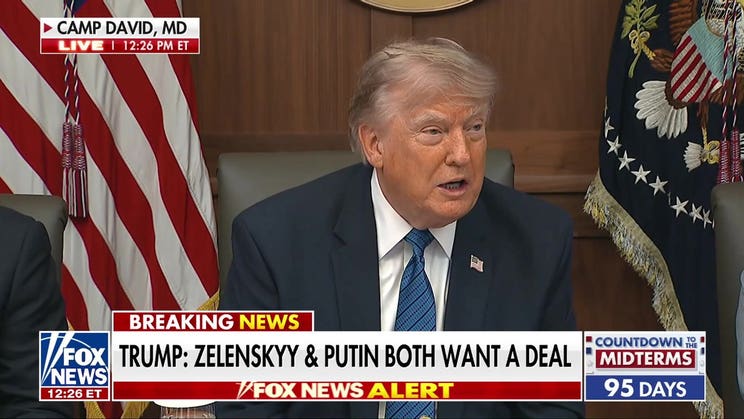 Trump says Zelenskyy, Putin have to 'make concessions' for peace deal