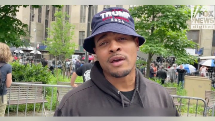 Trump supporters and opponents rally in New York City as verdict looms