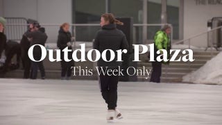 Outdoor ice dancers rehearse at Trump-Kennedy Center before vandalism shuts down performance