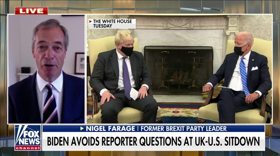 Farage: Have to ask ourselves if Biden is 'actually fit' to be president