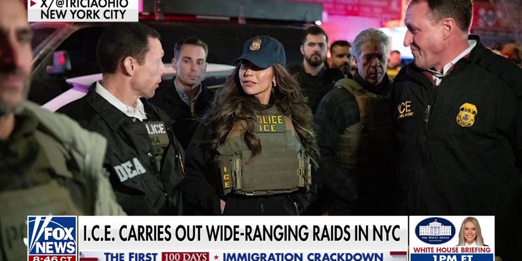 DHS Secretary Kristi Noem on the ground during ICE raids in NYC