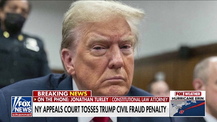 Jonathan Turley: Letitia James' effort to get a 'trophy win' just turned into a 'tremendous victory' for Trump