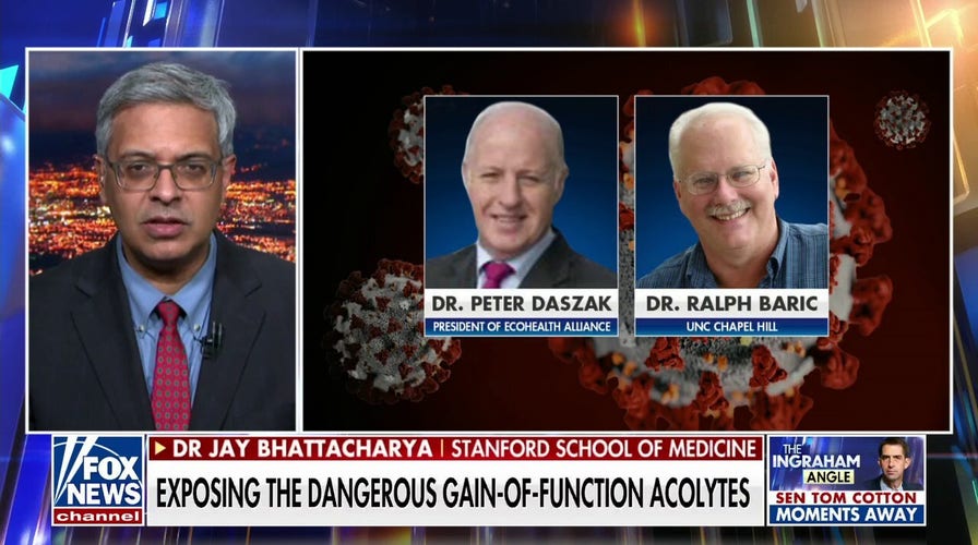 Fauci tried to cover up the NIH's relationship with the Wuhan lab: Dr. Jay Bhattacharya