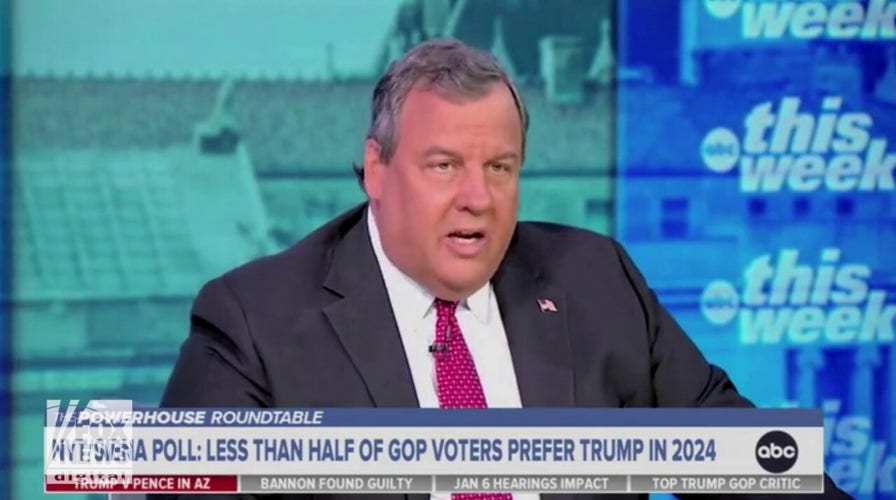 Chris Christie says the president can’t keep moderates or progressives happy: ‘Joe Biden is in no man’s land’