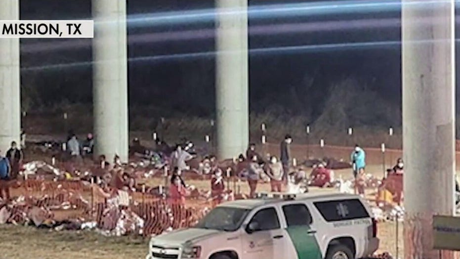 Exclusive look at migrant processing center in McAllen, Texas