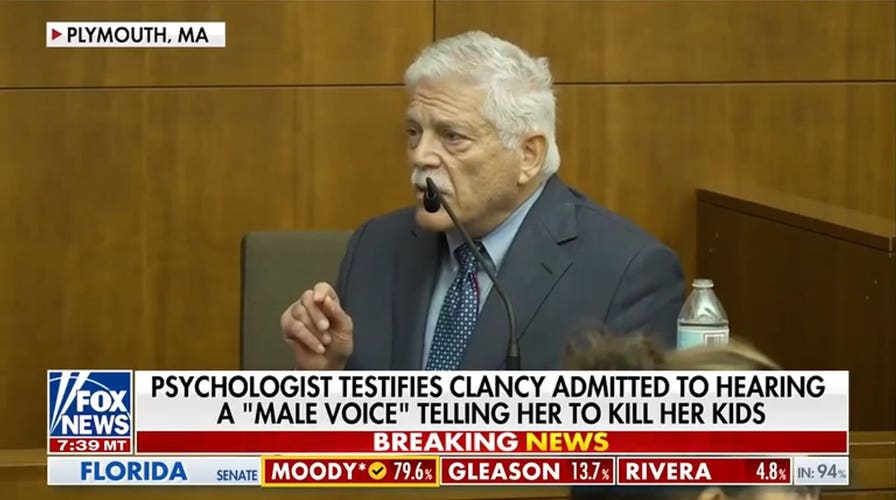 Psychologist testifies Clancy admitted hearing 'male voice' telling her to kill her children