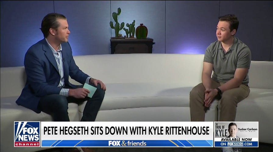 Pete Hegseth sits down with Kyle Rittenhouse on Fox Nation