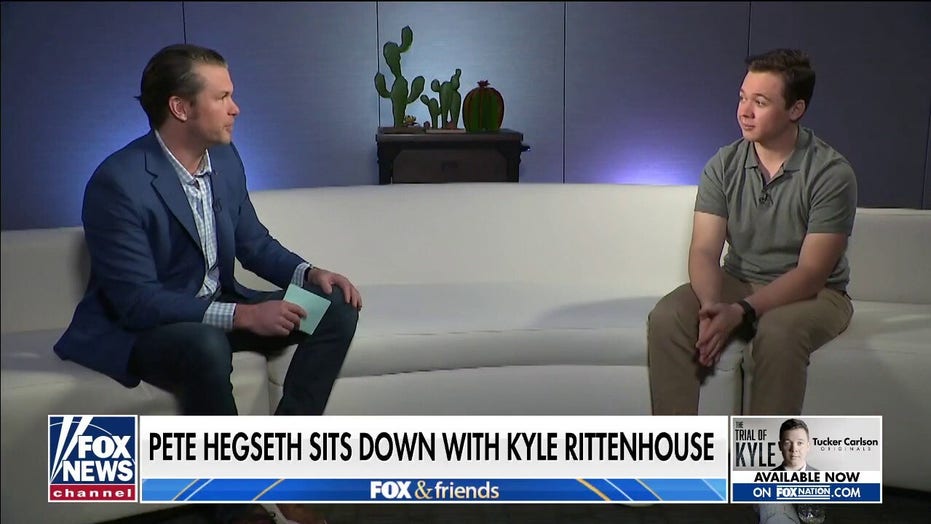 Pete Hegseth sits down with Kyle Rittenhouse on Fox Nation
