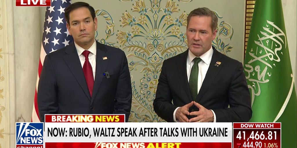 Rubio, Waltz tout 'positive step forward' in Ukraine-Russia peace talks