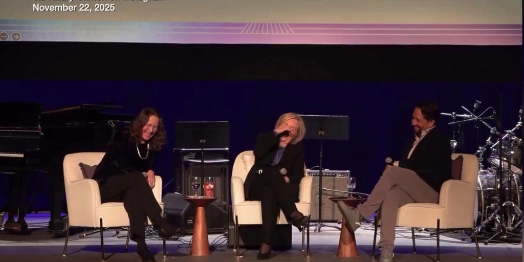 Hillary Clinton wishes for nationwide announcement that Trump is 'gone' in video on social media