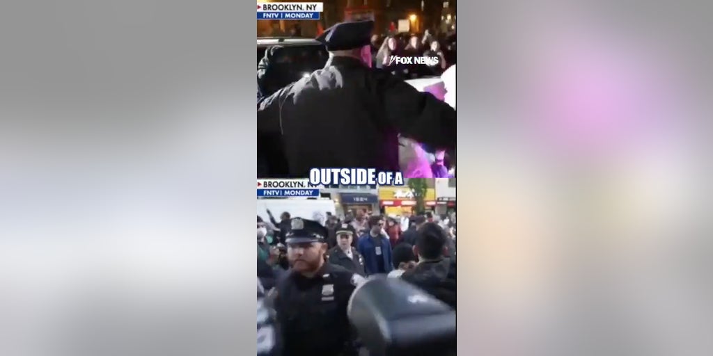 Masked agitators cause CHAOS near synangogue