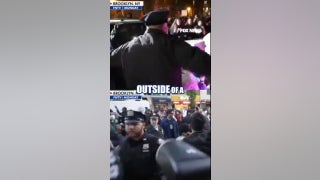 Masked agitators cause CHAOS near synangogue