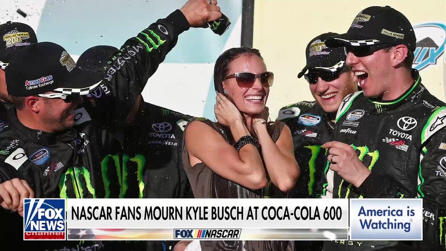 Drivers, fans honor late Kyle Busch at Indy 500, Coca-Cola 600