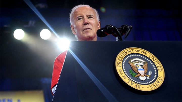 Protester derails Biden speech with demands for cease-fire in Gaza