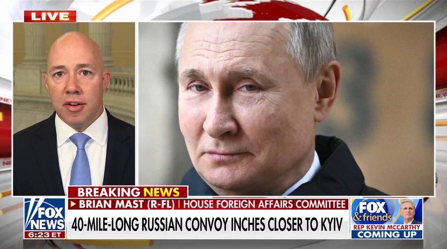 Rep. Mast on response to Russia: 'Those who can do the most are doing the least'