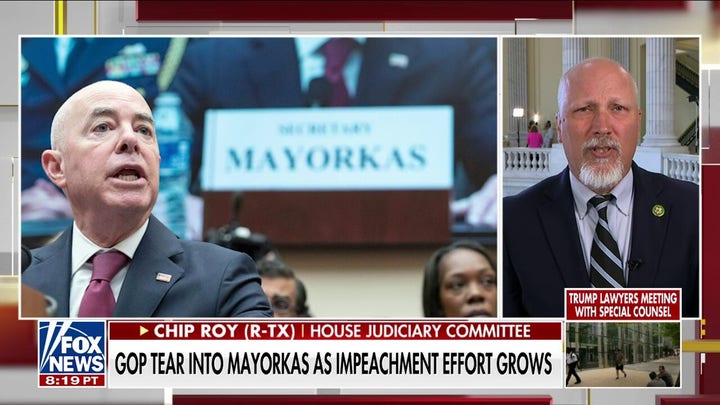 Chip Roy rips Biden admin over border crisis: Violating oaths to the Constitution