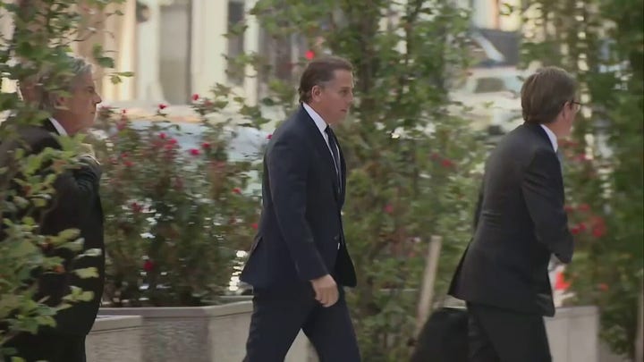 Hunter Biden arrives at Delaware federal courthouse to take plea deal