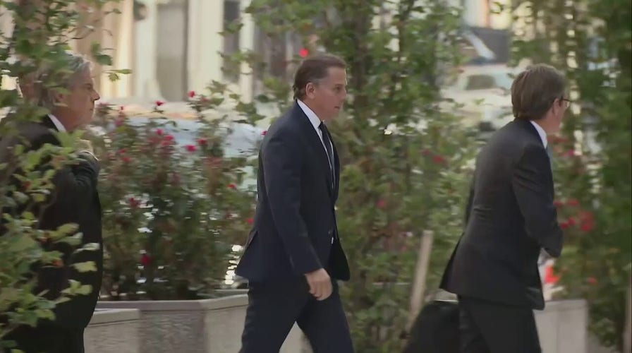 Hunter Biden arrives at Delaware federal courthouse to take plea deal
