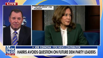 Kamala Harris dodges questions on the Democratic Party's future