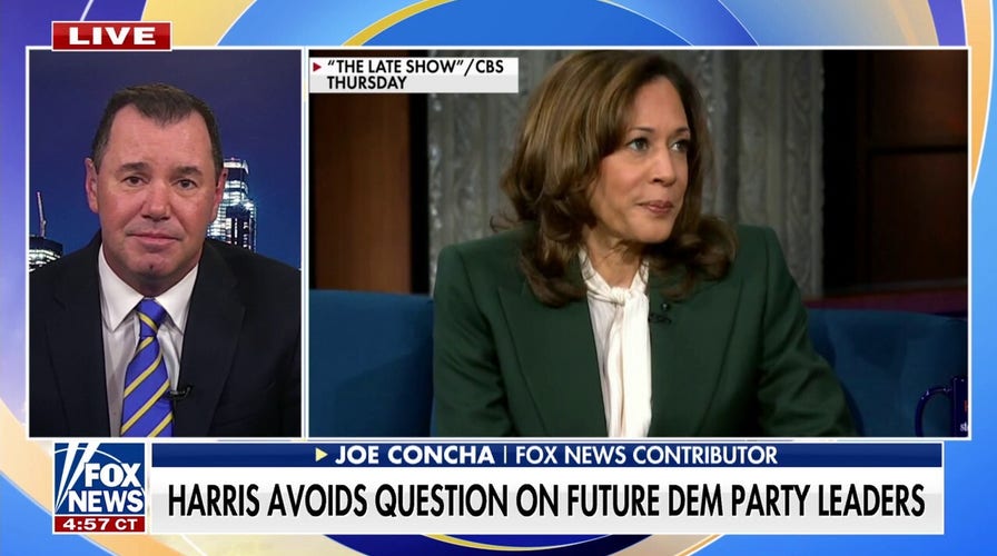 Kamala Harris dodges questions on the Democratic Party's future