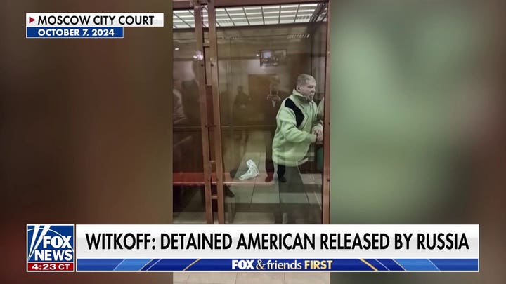 Rusia libera al estadounidense detenido Stephen Hubbard, según revela Steve Witkoff 