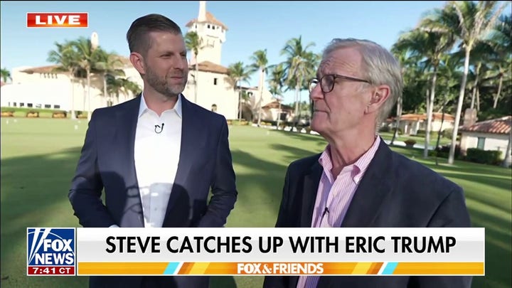 Steve Doocy joins Eric Trump at Mar-a-Lago for in-depth tour