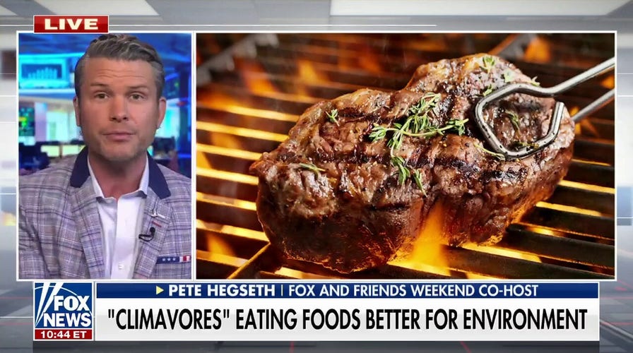 Pete Hegseth torches new climate fad diet: 'Stick to the basics'