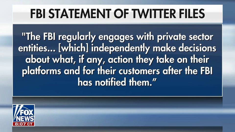 The First Amendment applies to agents of the government including the FBI: Turley