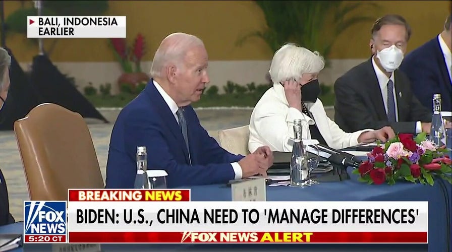 Biden addresses 'urgent global issues' with Chinese President Xi Jinping