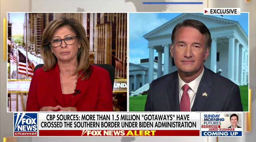 Southern border chaos 'just another example' of Biden's weakness: Gov. Glenn Youngkin