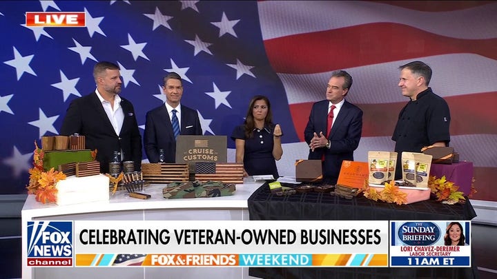 'Fox & Friends Weekend' celebrates veteran-owned businesses
