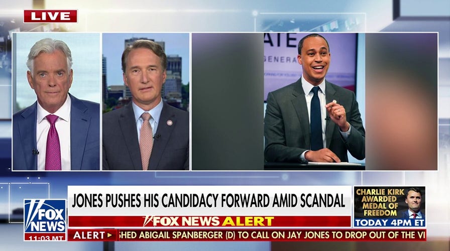 Youngkin slams Virginia Dems for standing by candidate accused of violent threats